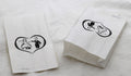 100 Pack Wedding Cake Bags Greaseproof Wax Paper Slice Take Home Favour Bride Groom in Heart V382-CAKEBAG100WALTZ