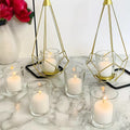 20 Pack Tealight Glass Votive Candle Holders Bulk Set Festival Decor Wedding Propose Parties Holiday and Home V382-CHX20