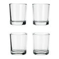 40 Pack Tealight Glass Votive Candle Holders Bulk Set Festival Decor Wedding Propose Parties Holiday and Home V382-CHX40