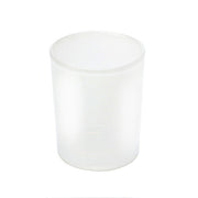40 Pack Frosted White Glass Votive Candle Holders for Candle Making Kit Tealight Candles Cup Home Decoration V382-FHX40
