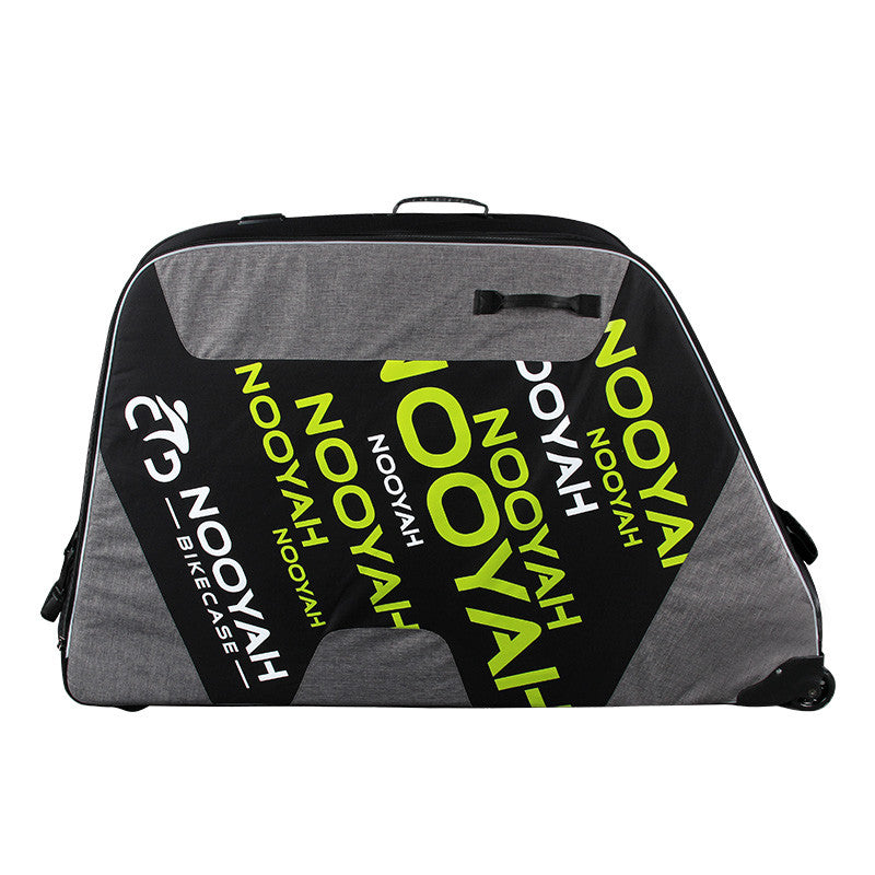 NOOYAH Bike GREY Travel Case Bike Bag Shell EVA Tough material MTB Mountain Bike Road Bike TT 700c Gravel V382-GREENBK007S