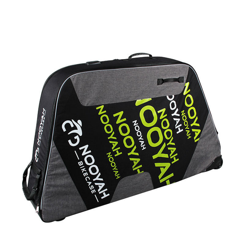 NOOYAH Bike GREY Travel Case Bike Bag Shell EVA Tough material MTB Mountain Bike Road Bike TT 700c Gravel V382-GREENBK007S