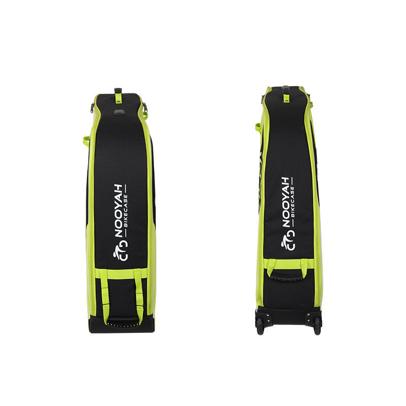 NOOYAH Bike GREY Travel Case Bike Bag Shell EVA Tough material MTB Mountain Bike Road Bike TT 700c Gravel V382-GREENBK007S