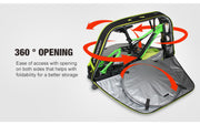 NOOYAH Bike GREY Travel Case Bike Bag Shell EVA Tough material MTB Mountain Bike Road Bike TT 700c Gravel V382-GREENBK007S