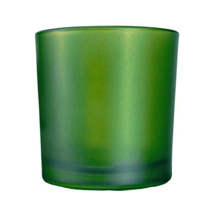 10 Pack Green Frosted Glass Votive Candle Holders Table Centreoieces Xmas Wedding Anniversary Event Recption V382-GREENFHX10