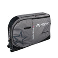 NOOYAH Bike Travel Bag Case Plane Boat Shipping Transport, Fits Cross Country All Mountain Bike, MTB, TT, V382-GREYBK012