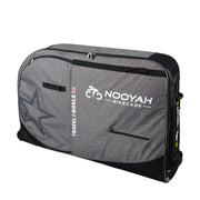NOOYAH Bike Travel Bag Case Plane Boat Shipping Transport, Fits Cross Country All Mountain Bike, MTB, TT, V382-GREYBK012