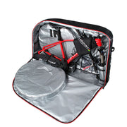 NOOYAH Bike Travel Bag Case Plane Boat Shipping Transport, Fits Cross Country All Mountain Bike, MTB, TT, V382-GREYBK012