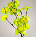 1 Set of 50cm H 20 LED Green Frangipani Tree Branch Stem Fairy Light Wedding Event Party Function Table Vase V382-GRFRANGISTEMBATT