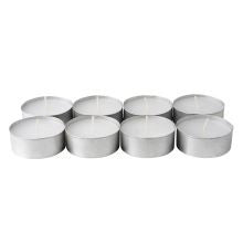 Bulk Buy Large Tealight Candles 6cm Wide in silver foil cup 100 in a pack - Party Event Wedding BBQ Dinner V382-GTL100