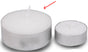 Large Tealight Candles 6cm Wide in silver foil cup 50 in a pack - Party Event Wedding BBQ Dinner Romantic V382-GTL50