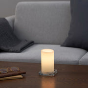 5 Pcs LED Block Pillar Candle White Flameless Safe Indoor Battery Power Party Home Decor Wedding Xmas Table V382-LEDPILLARX5