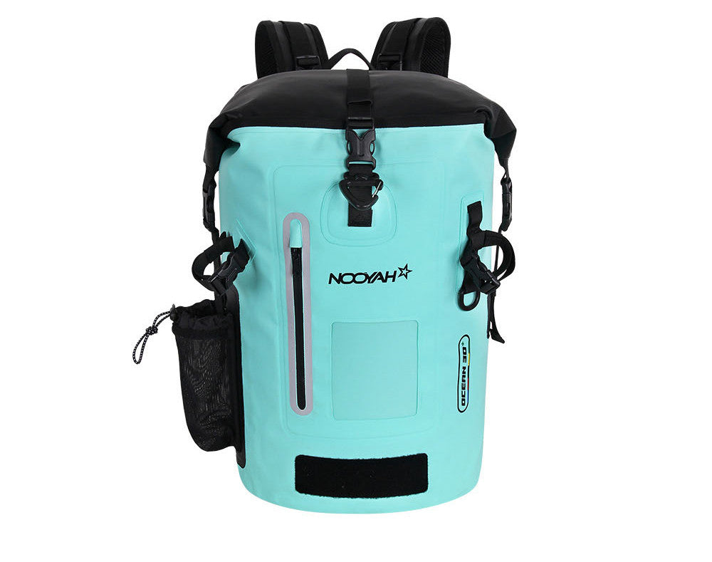 NOOYAH IPX8 Waterproof Bike Cycle Outdoor Sports Backpack Double-Layer Waterproof Bag MINT GREEN V382-MINTGIPX8BKPKNOOY