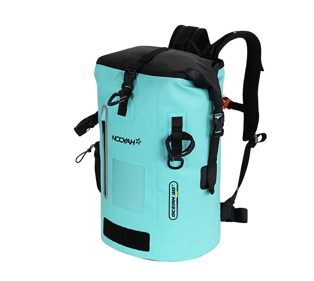 NOOYAH IPX8 Waterproof Bike Cycle Outdoor Sports Backpack Double-Layer Waterproof Bag MINT GREEN V382-MINTGIPX8BKPKNOOY