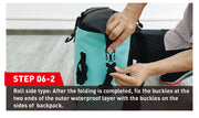 NOOYAH IPX8 Waterproof Bike Cycle Outdoor Sports Backpack Double-Layer Waterproof Bag MINT GREEN V382-MINTGIPX8BKPKNOOY
