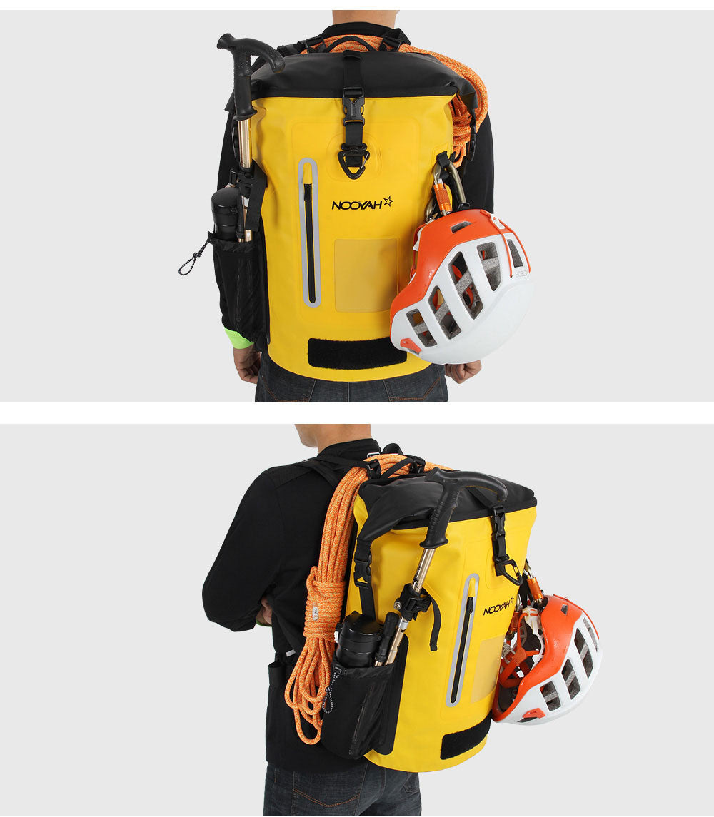 NOOYAH IPX8 Waterproof Bike Cycle Outdoor Sports Backpack Double-Layer Waterproof Bag MINT GREEN V382-MINTGIPX8BKPKNOOY