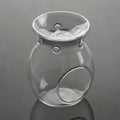 Perfume Scented Essential Oil Tealight Candle Burner Glass Lamp for Aromatherapy Spa Room Relax 14cm High V382-OILLAMPBURNER