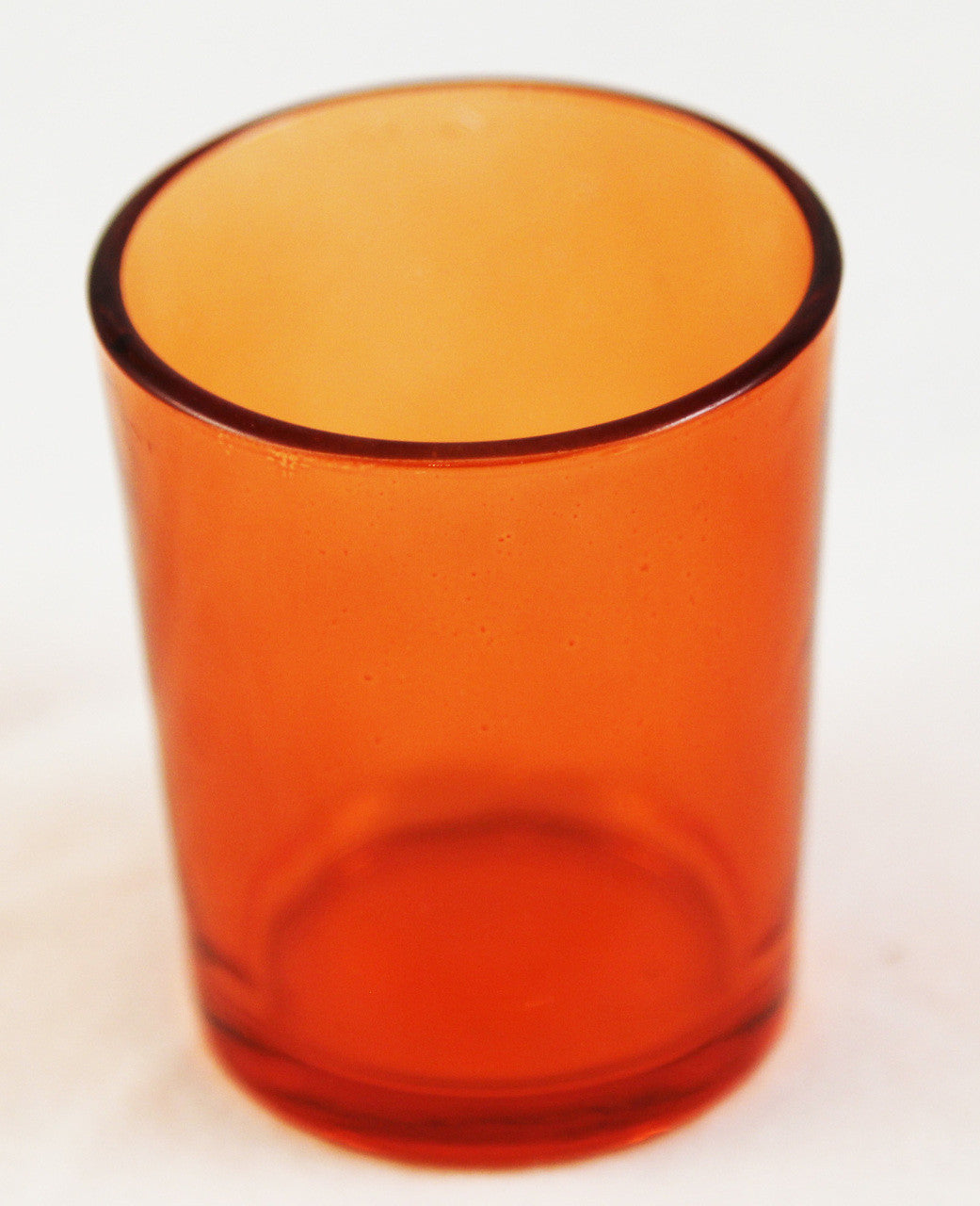 20 Pack Orange Glass Votive Tealight Candle Holders House Party Centerpiece Xmas Wedding Decor Glass V382-ORCHX20