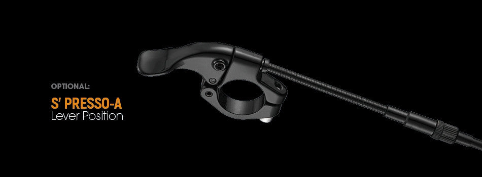 Satori S'Presso A Overbar Remote Lever for dropper seat posts inc assembly kit V382-OVERBARREMOTE