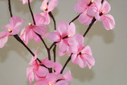 1 Set of 50cm H 20 LED Pink Frangipani Tree Branch Stem Fairy Light Wedding Event Party Function Table Vase V382-PKFRANGISTEMBATT