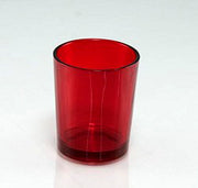 20 Pack Red Glass Votive Tealight Candle Holders House Party Centerpiece Xmas Wedding Decor Glass Candlestick V382-REDCHX20