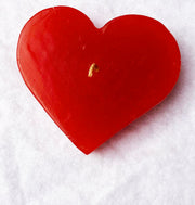 Red Heart Candle Spa Giftset - Red Heart candle, 3 Incense Coils, Pot Porri Satchet in Gift Box V382-REDHRTCOILPORRISET