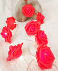 Red Rose battery string fairy light - party night light wedding decoration V382-REDROSEBATT20