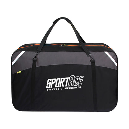 SPORTACE Bike Plane Bag Portable Soft Shell Travel Case Mountain Hybrid BMX Road Bike - 120CM X 75CM BK11- V382-SPORTACEBK011