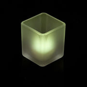30 Bulk Pack Square Cube Frosted Glass 5cm Tealight Candle Holder Festival Decor Wedding Propose Parties V382-SQFH30