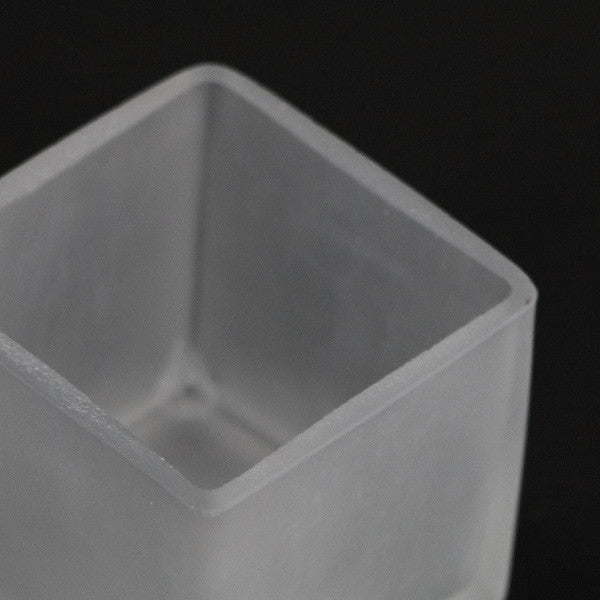 30 Bulk Pack Square Cube Frosted Glass 5cm Tealight Candle Holder Festival Decor Wedding Propose Parties V382-SQFH30