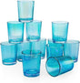 20 Pack Turquoise Glass Votive Tealight Candle Holders House Party Centerpiece Xmas Wedding Decor Glass V382-TURQCHX20