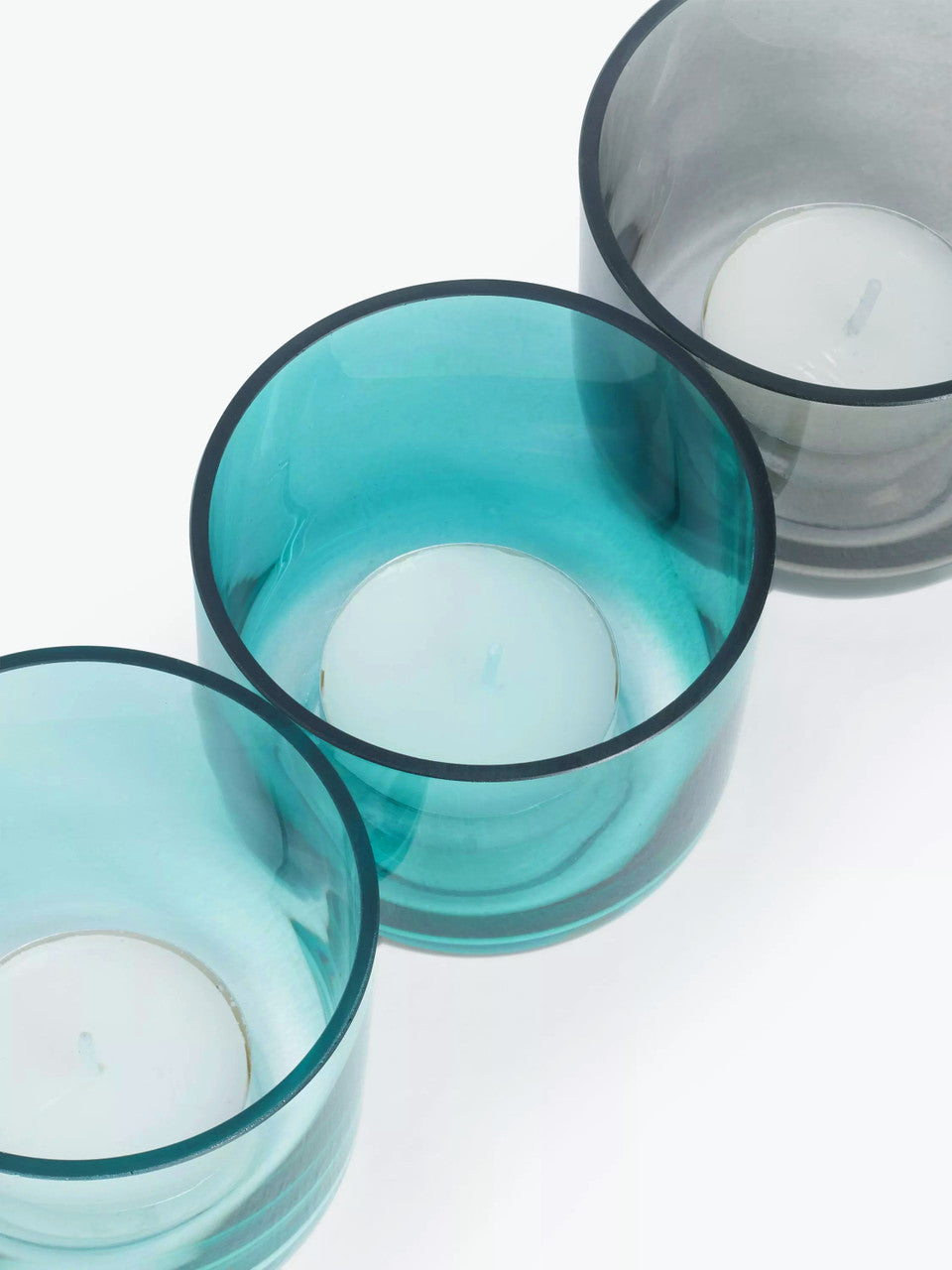 40 Pack Turquoise Glass Votive Tealight Candle Holders House Party Centerpiece Xmas Wedding Decor Glass V382-TURQCHX40