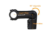 Satori UP2 Plus Ebike Height Adjustable Stem MTB Mountain Cable Hide V382-UP2STEM