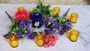 20 Pack Yellow Glass Votive Candle Holders Table Centreoieces Xmas Wedding Anniversary Event Recption Party V382-YELLOWCHX20