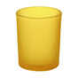20 Pack Yellow Frosted Glass Votive Candle Holders Table Centreoieces Xmas Wedding Anniversary Event Recption V382-YELLOWFHX20