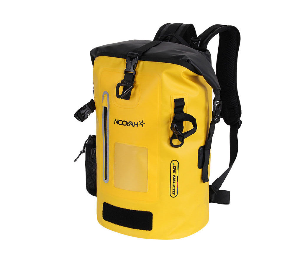 NOOYAH IPX8 Waterproof Bike Cycle Outdoor Sports Backpack Double-Layer Waterproof Bag YELLOW V382-YELWIPX8BKPKNOOY