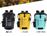 NOOYAH IPX8 Waterproof Bike Cycle Outdoor Sports Backpack Double-Layer Waterproof Bag YELLOW V382-YELWIPX8BKPKNOOY
