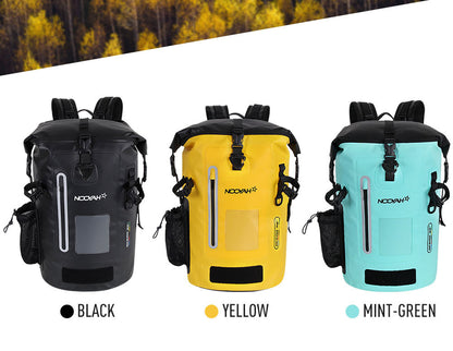 NOOYAH IPX8 Waterproof Bike Cycle Outdoor Sports Backpack Double-Layer Waterproof Bag YELLOW V382-YELWIPX8BKPKNOOY