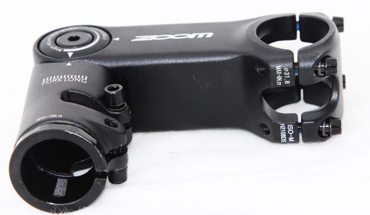 ZOOM TDS-D616 Height Adjustable Stem MTB Ebike Mountain Cable Intergration Hide 31.8mm V382-ZOOMTDS616STEM