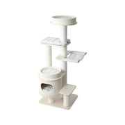 HONEYPOTCAT PURRING Multi-Tier Plush & Sisal Deluxe Cat Tree - 153cm V390-182531