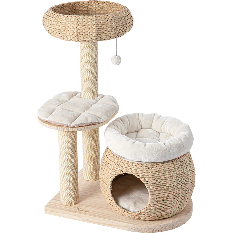 HONEYPOTCAT Plush Woven Cat Retreat - 93cm V390-210012S