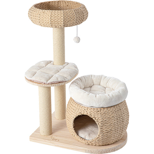 HONEYPOTCAT Plush Woven Cat Retreat - 93cm V390-210012S