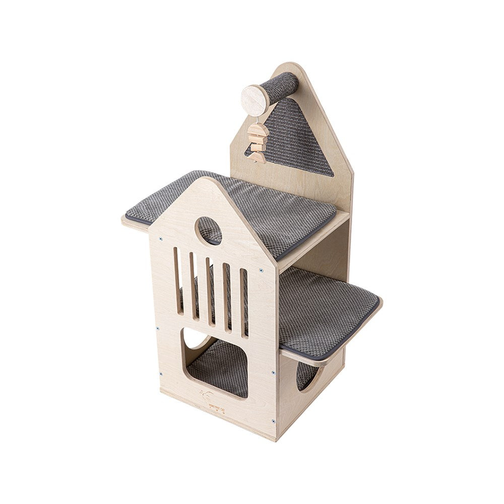 HONEYPOTCAT Cosy Cat Villa - 87.5cm V390-210195S