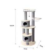HONEYPOTCAT Majestic Reinforced Multi-Level Cat Tree - 165cm V390-220052PRO