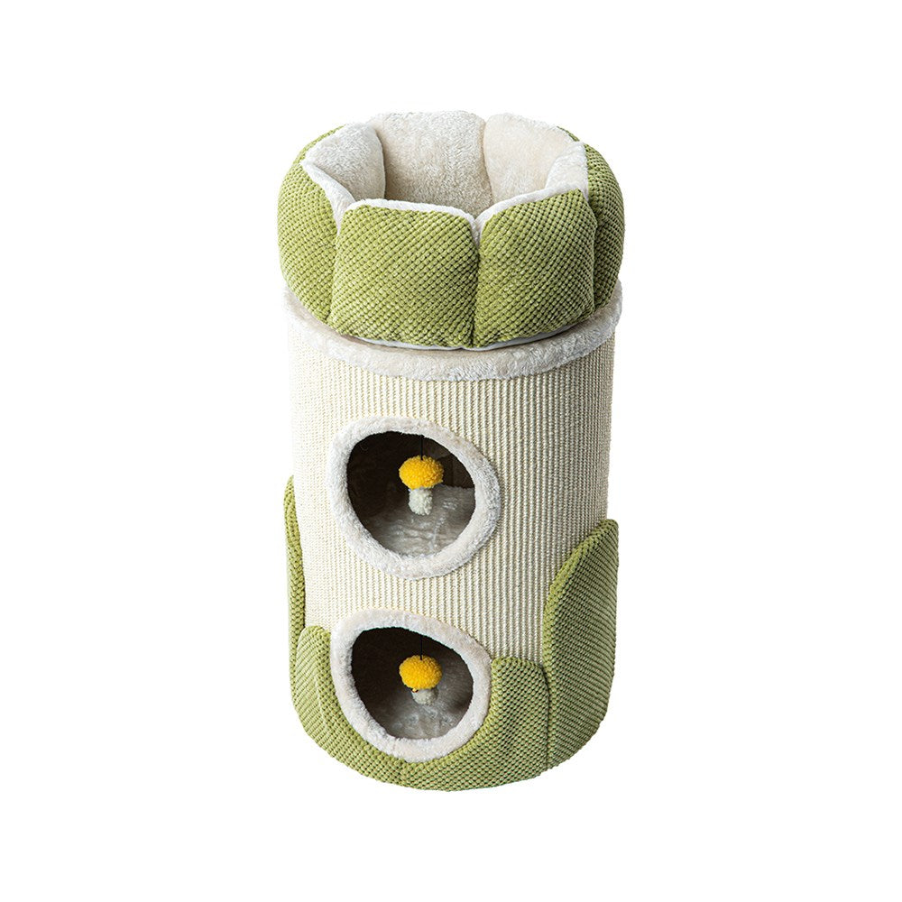 HONEYPOTCAT Arctic Snug Double Sisal Barrel - 75cm V390-220308A