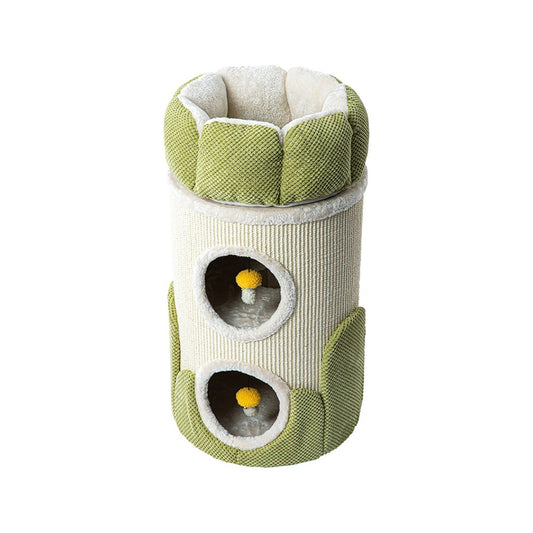 HONEYPOTCAT Arctic Snug Double Sisal Barrel - 75cm V390-220308A