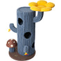 HONEYPOTCAT Solo Cactus Bloom Cat Tree - Blue 120.5cm V390-220601B