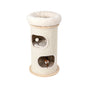 HONEYPOTCAT Cosy Sisal Barrel With Plush Top - Compact 89cm V390-2504S
