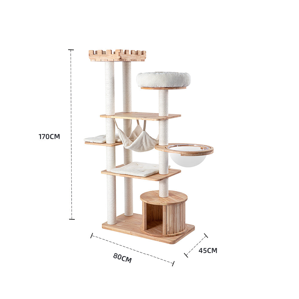 HONEYPOTCAT MZ Grand Elegance Cat Catsle With Space Capsule - 170cm V390-AG210316