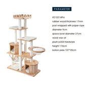 HONEYPOTCAT MZ Grand Elegance Cat Catsle With Space Capsule - PRO 176cm V390-AG210316PRO